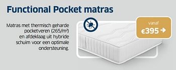 Promoties Functional pocket matras - Huismerk - Sleeplife - Geldig van 01/03/2024 tot 09/03/2024 bij Sleeplife