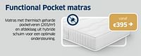 Functional pocket matras-Huismerk - Sleeplife