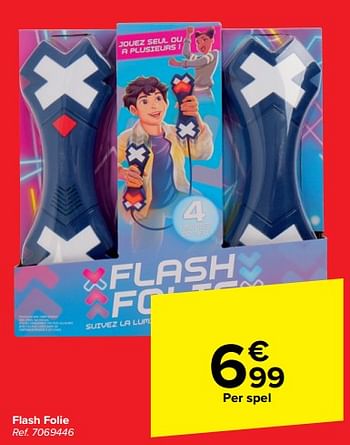 Promoties Flash folie - Mattel - Geldig van 28/02/2024 tot 05/03/2024 bij Carrefour