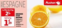 Oranges à jus auchan-Huismerk - Auchan