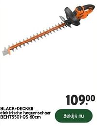 Black+decker elektrische heggenschaar behts501-qs-Black & Decker