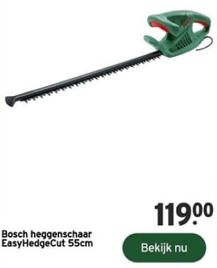 Promoties Bosch heggenschaar easy hedge cut - Bosch - Geldig van 14/02/2024 tot 31/12/2024 bij Gamma