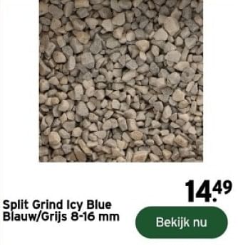 Promoties Split grind icy blue - Huismerk - Gamma - Geldig van 14/02/2024 tot 31/12/2024 bij Gamma