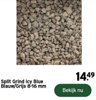 Promoties Split grind icy blue - Huismerk - Gamma - Geldig van 14/02/2024 tot 31/12/2024 bij Gamma
