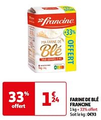 Farine de blé francine-Francine