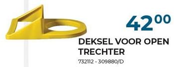 Promoties Deksel voor open trechter - Altrad - Geldig van 22/02/2024 tot 31/03/2024 bij Group Meno