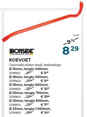 Promoties Koevoet - Ironside - Geldig van 22/02/2024 tot 31/03/2024 bij Group Meno