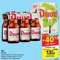 Blond bier 8,5%-Duvel