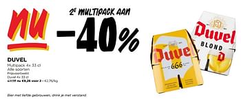 Promoties Duvel multipack - Duvel - Geldig van 28/02/2024 tot 05/03/2024 bij Jumbo