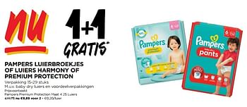 Promoties Pampers premium protection maat 4 - Pampers - Geldig van 28/02/2024 tot 05/03/2024 bij Jumbo