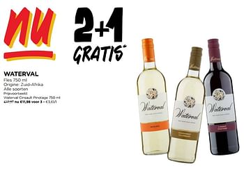 Promoties Waterval cinsault pinotage - Witte wijnen - Geldig van 28/02/2024 tot 05/03/2024 bij Jumbo