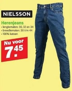 Promoties Herenjeans - Nielsson - Geldig van 19/02/2024 tot 09/03/2024 bij Van Cranenbroek