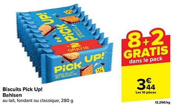 Promotions Biscuits pick up! bahlsen - Bahlsen - Valide de 28/02/2024 à 05/03/2024 chez Carrefour