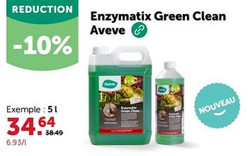 Promotions Enzymatix green clean aveve - Produit maison - Aveve - Valide de 28/02/2024 à 10/03/2024 chez Aveve