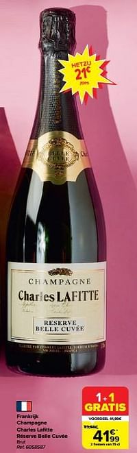 Frankrijk champagne charles lafitte réserve belle cuvée brut-Champagne