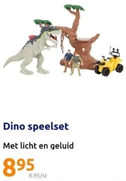 Promoties Dino speelset - Huismerk - Action - Geldig van 28/02/2024 tot 05/03/2024 bij Action