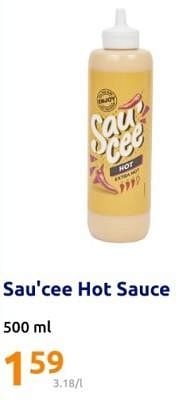 Promoties Sau`cee hot sauce - Sau'Cee - Geldig van 28/02/2024 tot 05/03/2024 bij Action