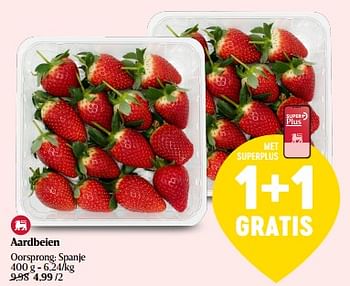 Promoties Aardbeien oorsprong - Huismerk - Delhaize - Geldig van 29/02/2024 tot 06/03/2024 bij Delhaize