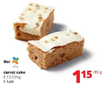 Promoties Carrot cake - Huismerk - Spar Retail - Geldig van 29/02/2024 tot 13/03/2024 bij Spar (Colruytgroup)
