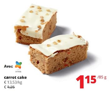 Promoties Carrot cake - Huismerk - Spar Retail - Geldig van 29/02/2024 tot 13/03/2024 bij Spar (Colruytgroup)