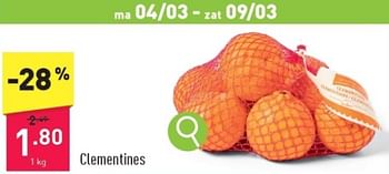Promotions Clementines - Produit maison - Aldi - Valide de 04/03/2024 à 10/03/2024 chez Aldi