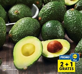 Promoties Avocado - Huismerk - Lidl - Geldig van 06/03/2024 tot 12/03/2024 bij Lidl
