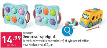 Promoties Sensorisch speelgoed - Roo Crew - Geldig van 06/03/2024 tot 10/03/2024 bij Aldi