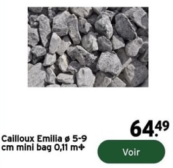 Promotions Cailloux emilia mini bag - Produit maison - Gamma - Valide de 14/02/2024 à 31/12/2024 chez Gamma