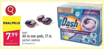 Promoties All-in-one-pods - Dash - Geldig van 08/03/2024 tot 10/03/2024 bij Aldi