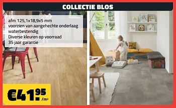 Promotions Collectie blos - QuickStep - Valide de 01/03/2024 à 31/03/2024 chez Bouwcenter Frans Vlaeminck