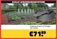 Ecolat afboordingssysteem-Huismerk - Bouwcenter Frans Vlaeminck