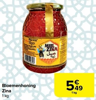 Promoties Bloemenhoning zina - Zina - Geldig van 28/02/2024 tot 18/03/2024 bij Carrefour