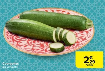 Promoties Courgettes - Huismerk - Carrefour  - Geldig van 28/02/2024 tot 18/03/2024 bij Carrefour