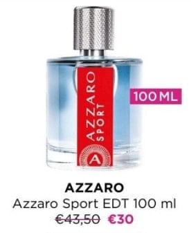 Promotions Azzaro azzaro sport edt - Azzaro - Valide de 04/03/2024 à 31/03/2024 chez ICI PARIS XL
