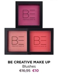 Be creative make up blushes-BE Creative Make Up