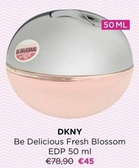 Promoties Dkny be delicious fresh blossom edp - DKNY - Geldig van 04/03/2024 tot 31/03/2024 bij ICI PARIS XL
