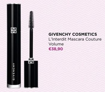 Promoties Givenchy cosmetics l`interdit mascara couture volume - Givenchy - Geldig van 04/03/2024 tot 31/03/2024 bij ICI PARIS XL