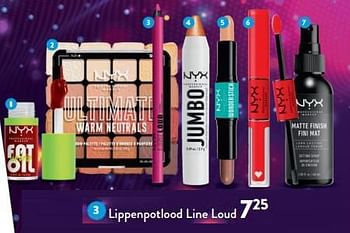 Promoties Lippenpotlood line loud - NYX  - Geldig van 28/02/2024 tot 12/03/2024 bij DI