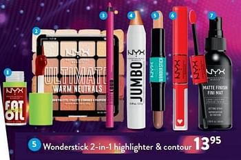 Promoties Wonderstick 2-in-1 highlighter + contour - NYX  - Geldig van 28/02/2024 tot 12/03/2024 bij DI