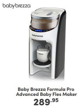 Promoties Baby brezza formula pro advanced baby fles maker - Babybrezza - Geldig van 01/03/2024 tot 09/03/2024 bij Baby & Tiener Megastore