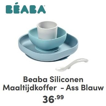 Promoties Beaba siliconen maaltijdkoffer ass blauw - Beaba - Geldig van 01/03/2024 tot 09/03/2024 bij Baby & Tiener Megastore