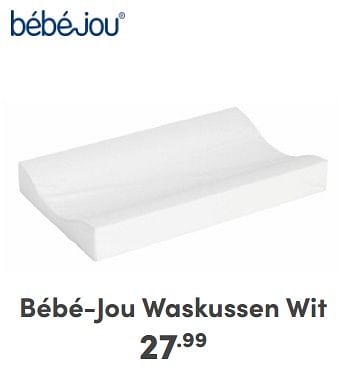 Promoties Bébé-jou waskussen wit - Bebe-jou - Geldig van 01/03/2024 tot 09/03/2024 bij Baby & Tiener Megastore