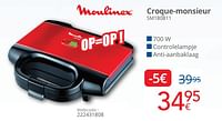 Moulinex croque-monsieur sm180811-Moulinex