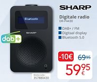 Sharp digitale radio dr-p4430-Sharp