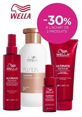 Promoties -30% à l`achat de 2 produits - Wella - Geldig van 04/03/2024 tot 31/03/2024 bij ICI PARIS XL