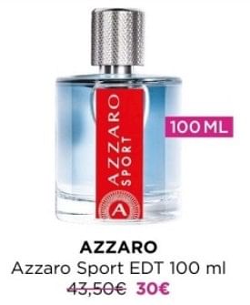 Promoties Azzaro azzaro sport edt - Azzaro - Geldig van 04/03/2024 tot 31/03/2024 bij ICI PARIS XL