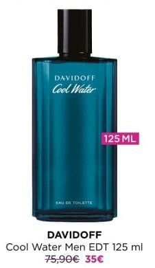 Promotions Davidoff cool water men edt - Davidoff - Valide de 04/03/2024 à 31/03/2024 chez ICI PARIS XL