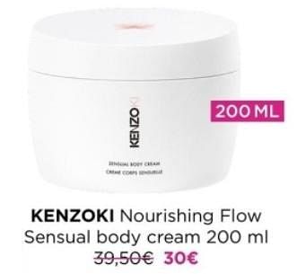 Promoties Kenzoki nourishing flow sensual body cream - Kenzoki - Geldig van 04/03/2024 tot 31/03/2024 bij ICI PARIS XL