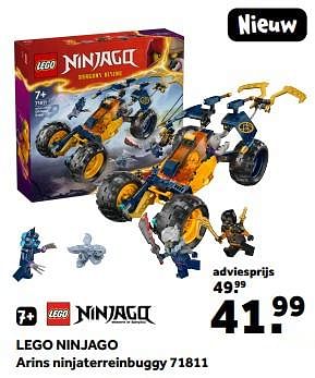 Promoties Lego ninjago arins ninjaterreinbuggy 71811 - Lego - Geldig van 01/03/2024 tot 24/03/2024 bij Intertoys