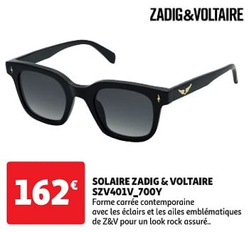 Promotions Solaire zadig+voltaire szv401v_700y - Zadig&Voltaire - Valide de 01/03/2024 à 30/03/2024 chez Auchan Ronq
